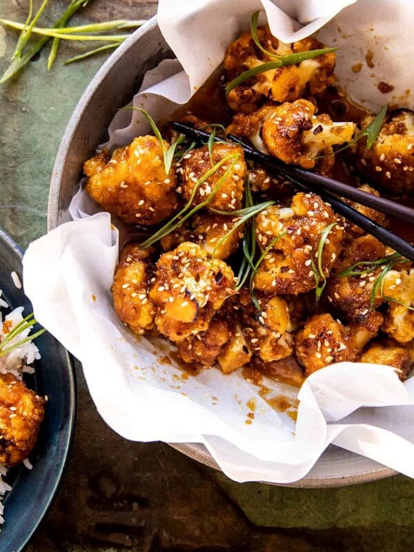 Baked Sesame Orange Cauliflower | halfbakedharvest.com