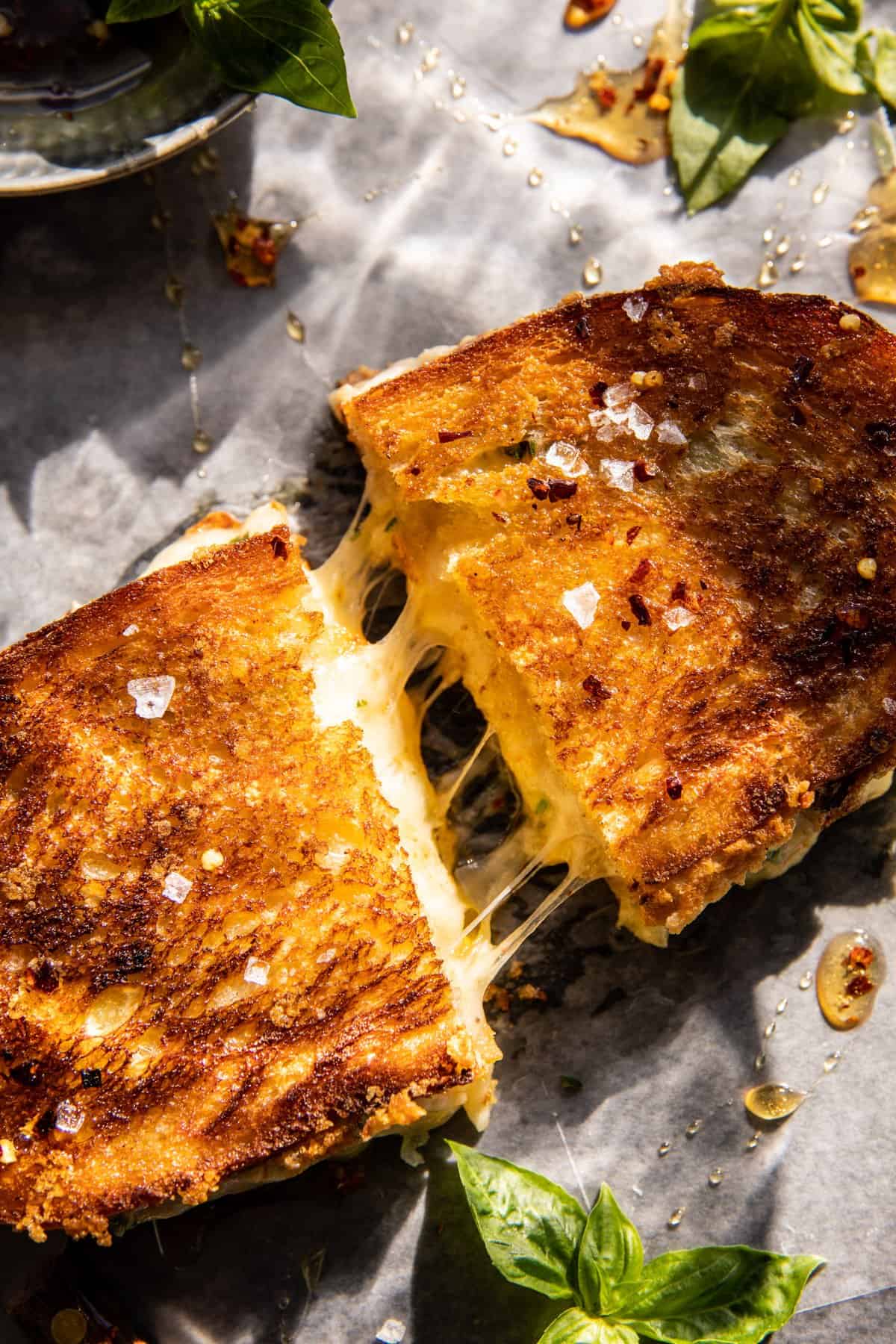 Miso Butter Grilled Cheese | halfbakedharvest.com
