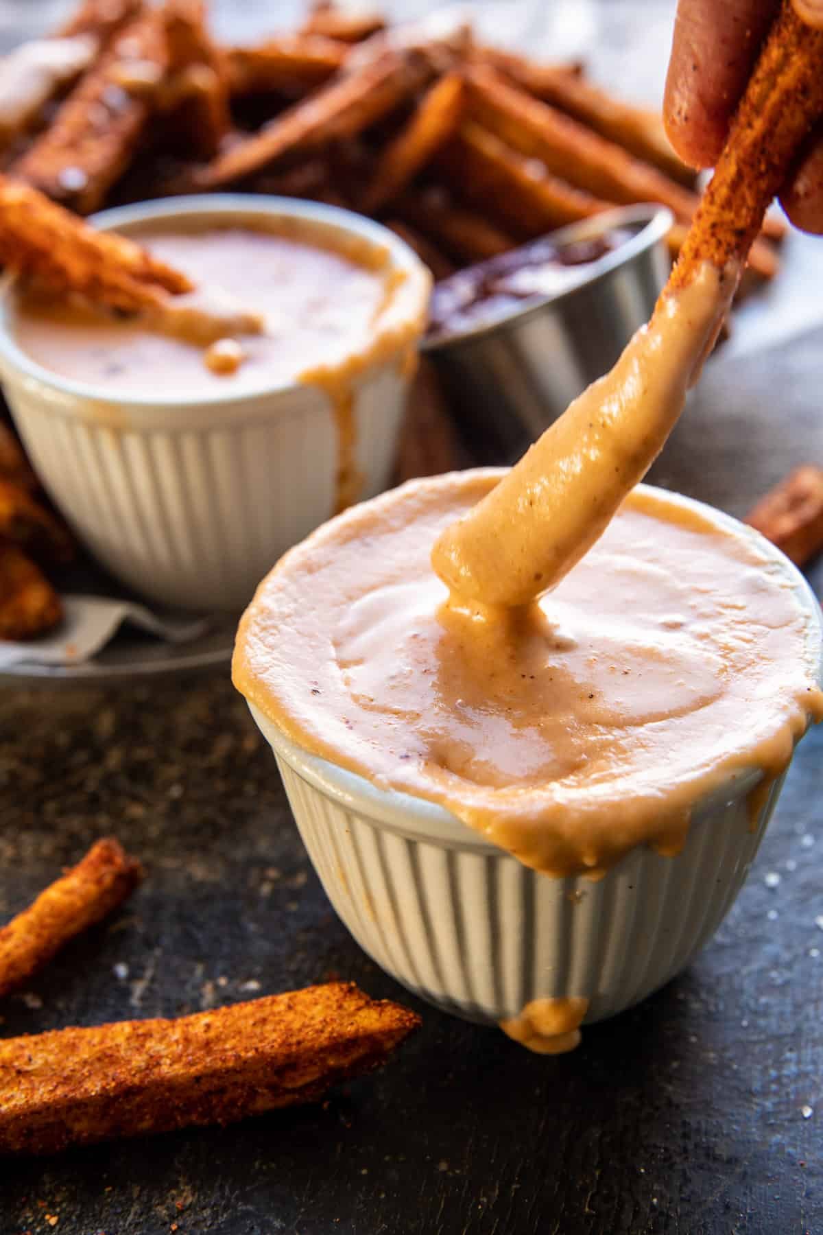 Nacho Fries with Chipotle Queso | halfbakedharvest.com