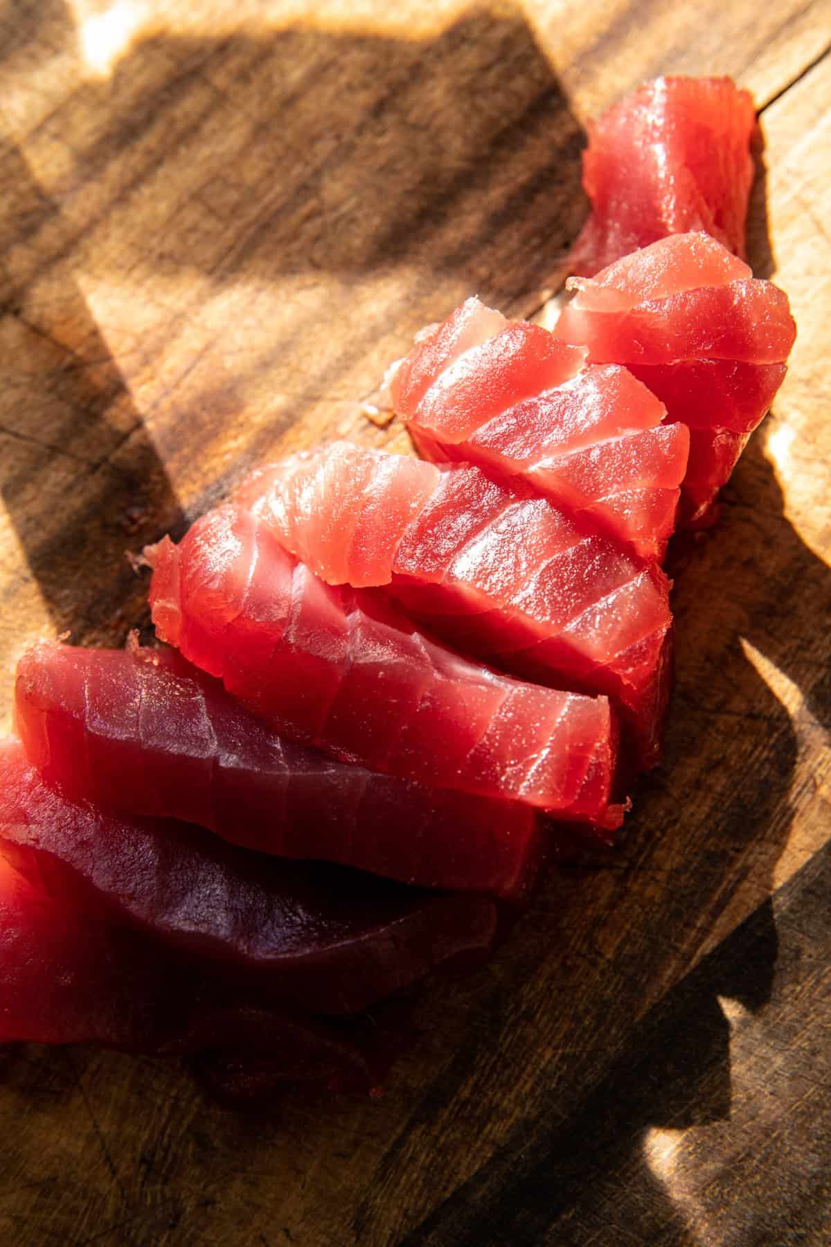 Red’s Favorite Spicy Tuna Poke Bowls | halfbakedharvest.com