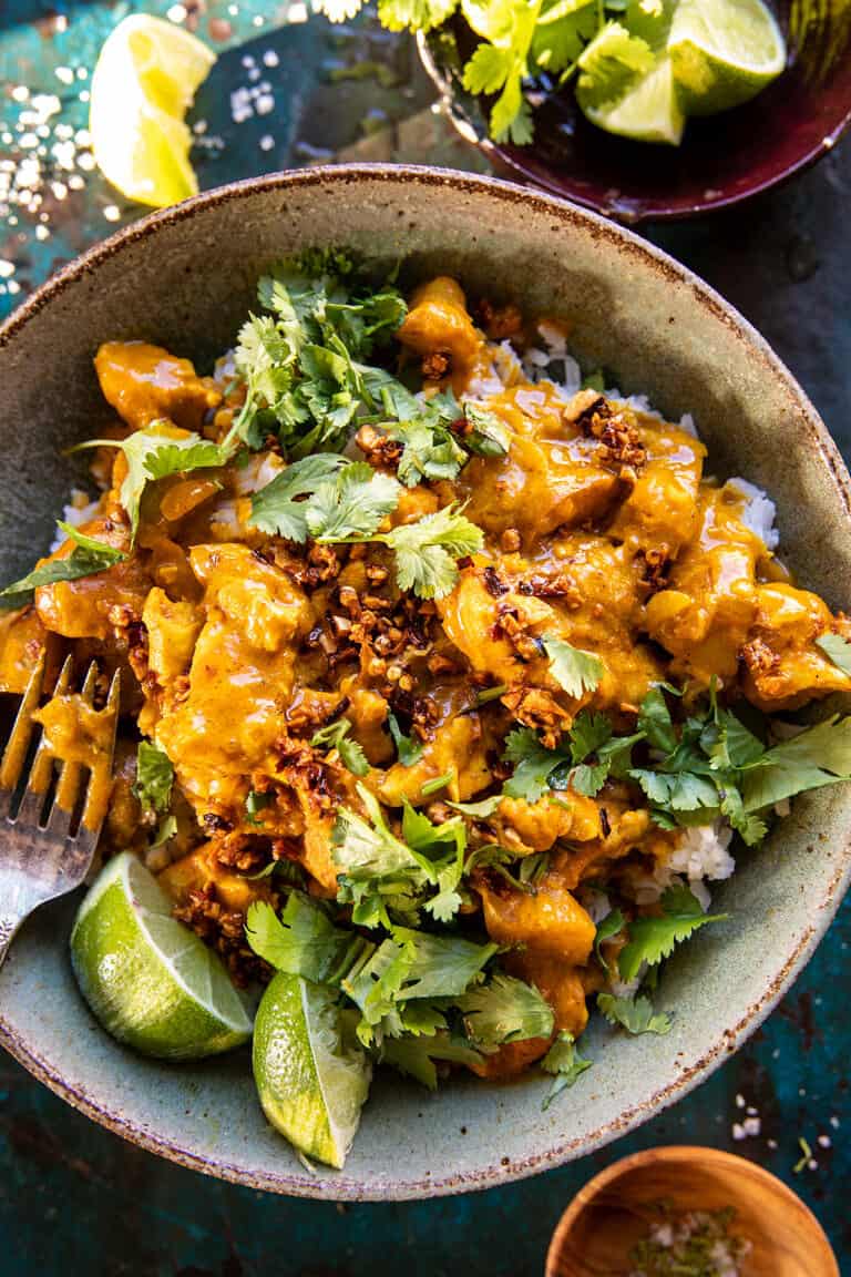 Sheet Pan Greek Garlic Butter Chicken and Potatoes. Half Baked Harvest