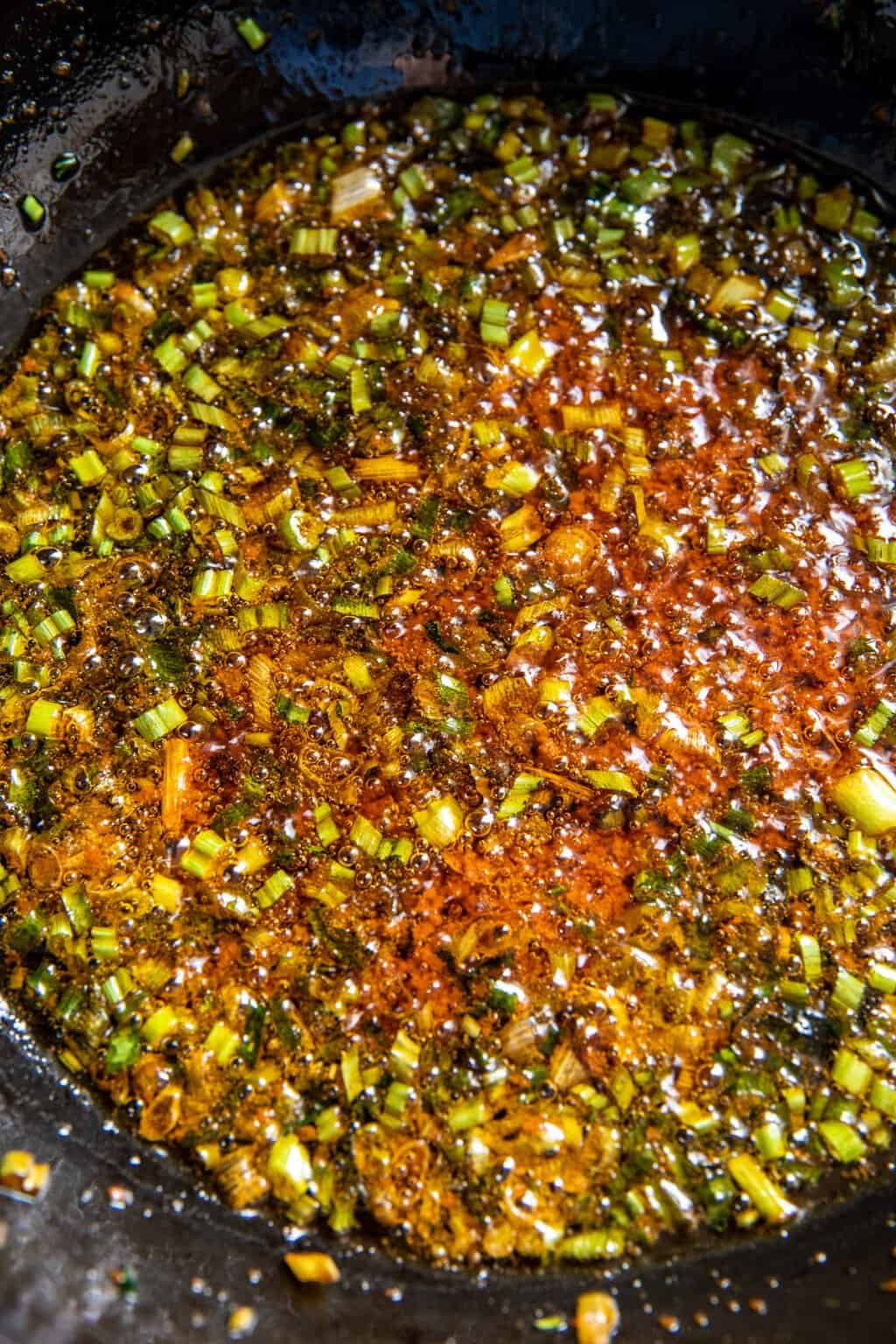 20 Minute Red Curry Basil Garlic Oil Noodles. Half Baked Harvest