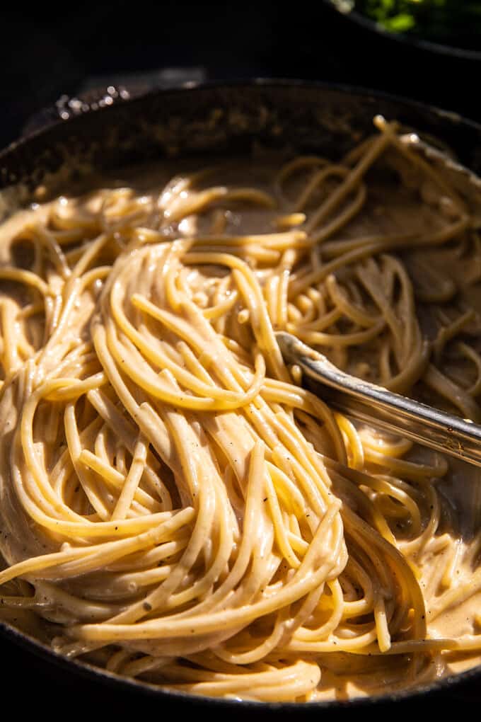 Lemon Pepper Cajun Chicken Fettuccine Alfredo. Half Baked Harvest