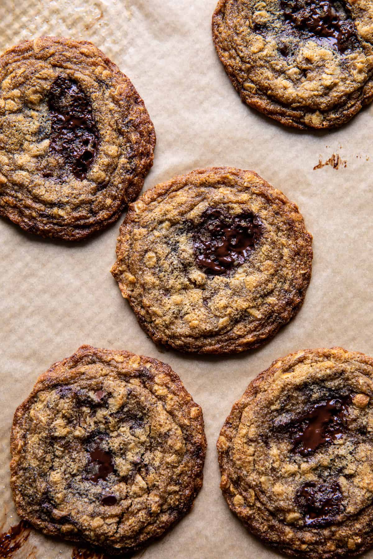 cookies on baking sheet 