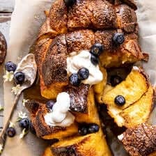 Pull Apart French Toast Bake | halfbakedharvest.com