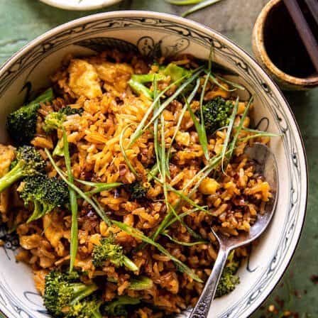 15 Minute Soy Sauce Butter Fried Rice | halfbakedharvest.com