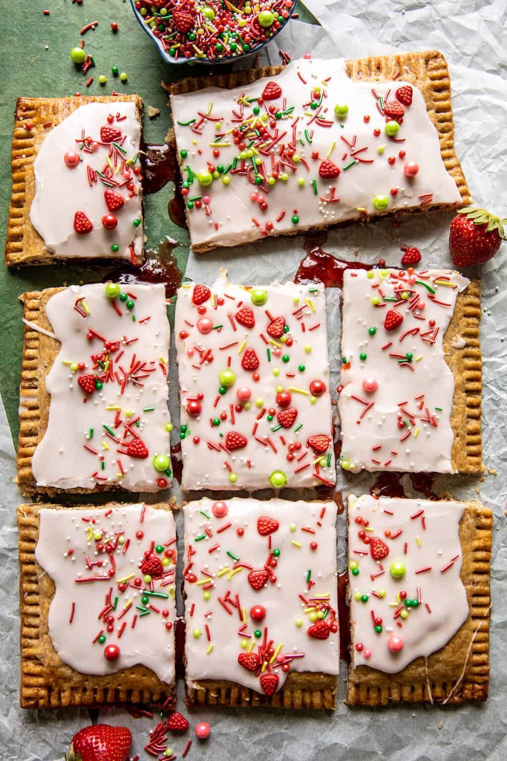 Giant Frosted Strawberry Pop Tart Half Baked Harvest Giant Frosted Strawberry Pop Tart Half Baked Harvest