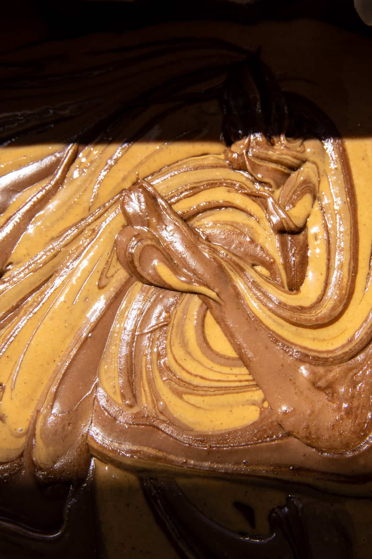 Creamy Vegan Chocolate Peanut Butter Fudge Bars | halfbakedharvest.com