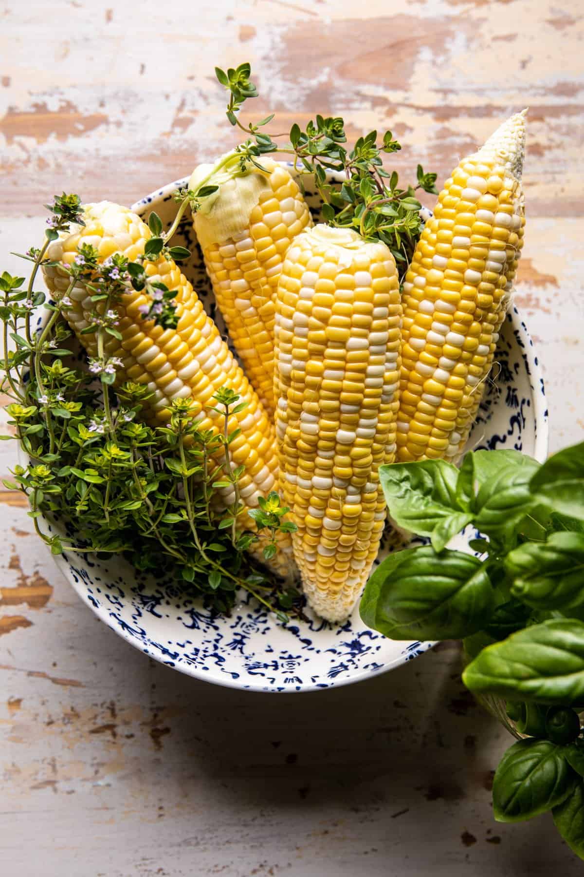 One Pan Corn and Zucchini Pesto Orzo Casserole | halfbakedharvest.com
