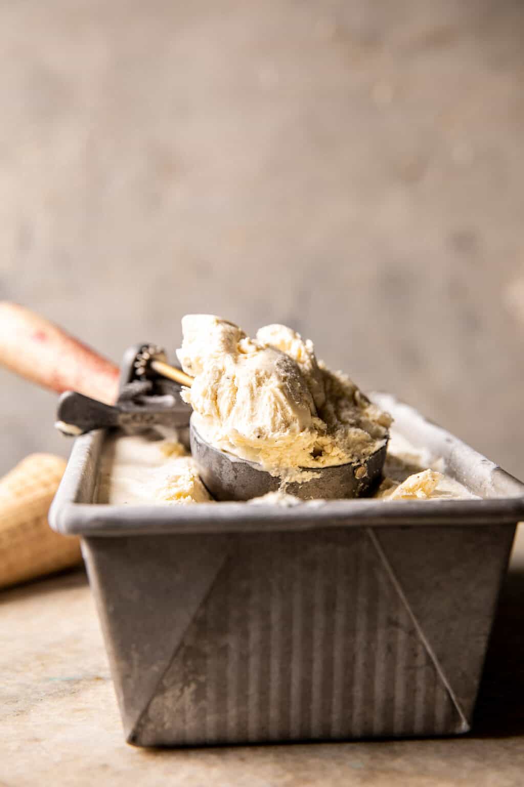 No Churn Vanilla Bean Olive Oil Ice Cream. Half Baked Harvest