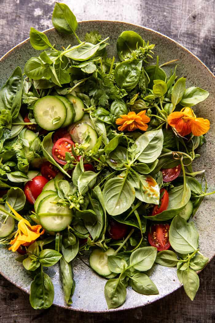 Spicy Ginger Sesame Crusted Salmon Bowls. Half Baked Harvest