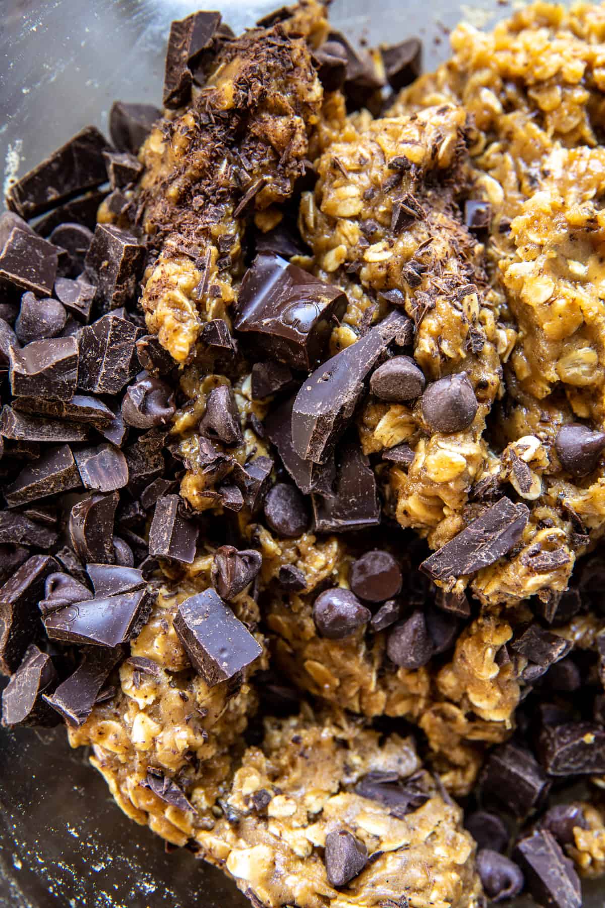 Chocolate Chip Espresso Oatmeal Cookies | halfbakedharvest.com