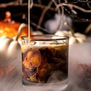 Jack Skellington's Haunted White Russian | halfbakedharvest.com