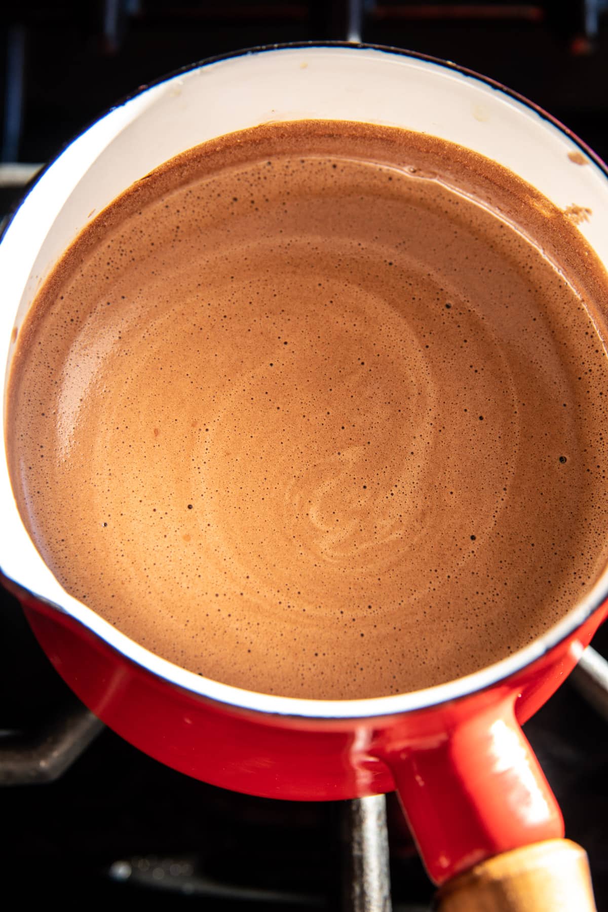 Asher's 5 Minute Vanilla Bean Hot Cocoa | halfbakedharves.com