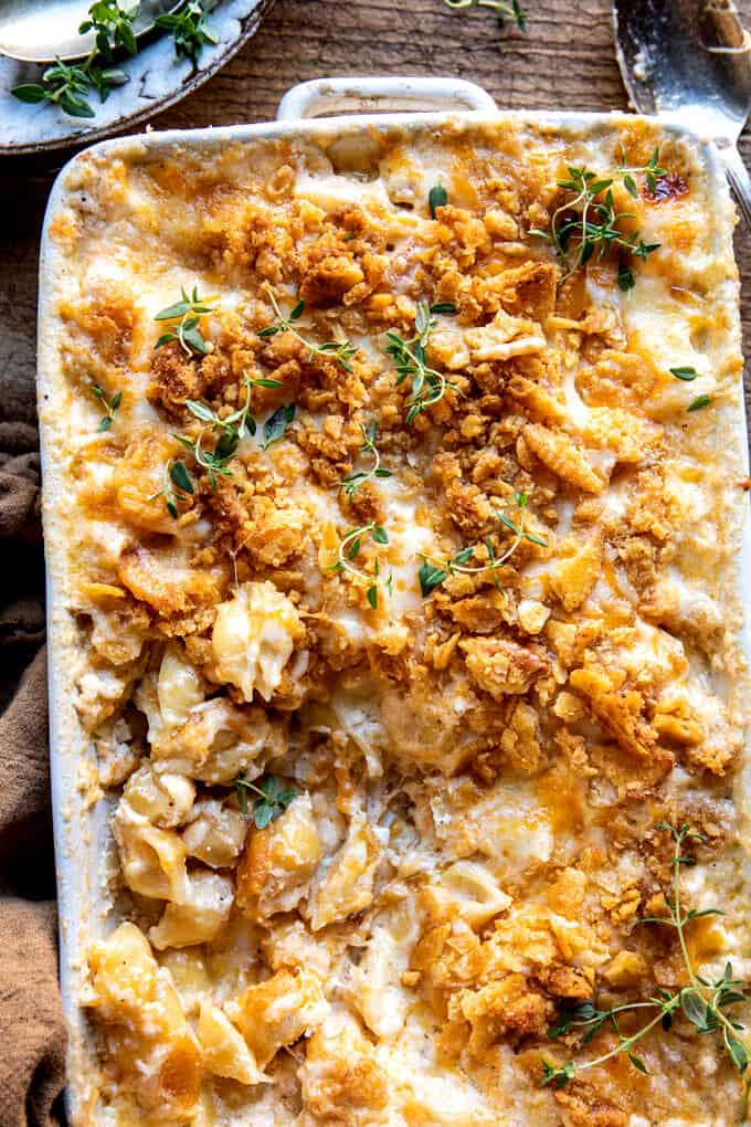 Easiest No-Boil Brie Mac and Cheese. - Half Baked Harvest