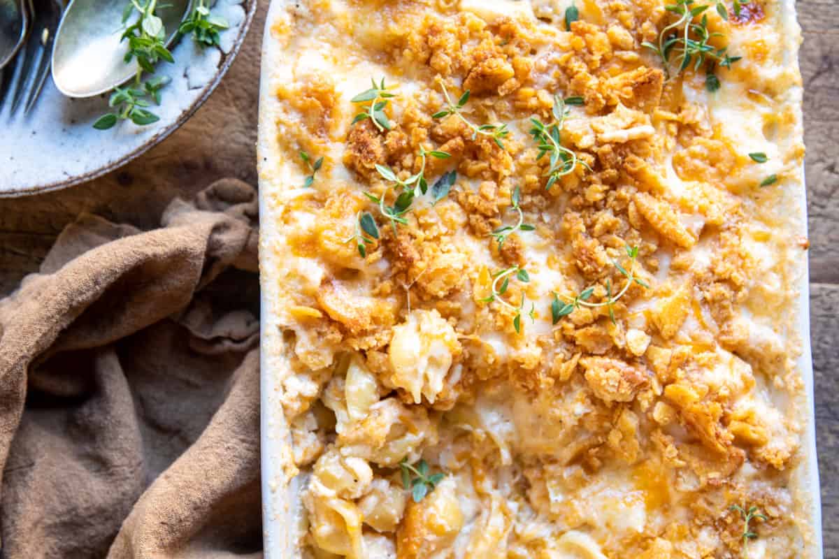 Easiest No-Boil Brie Mac and Cheese | halfbakedharvest.com