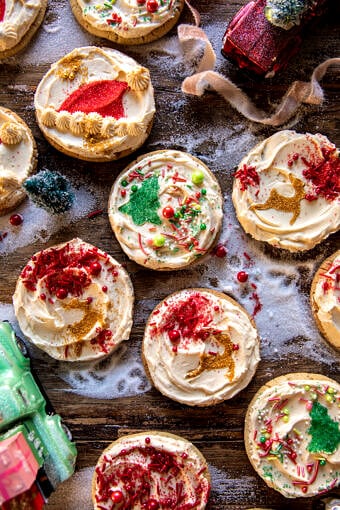 Easy Slice 'n' Bake Vanilla Bean Sugar Cookies