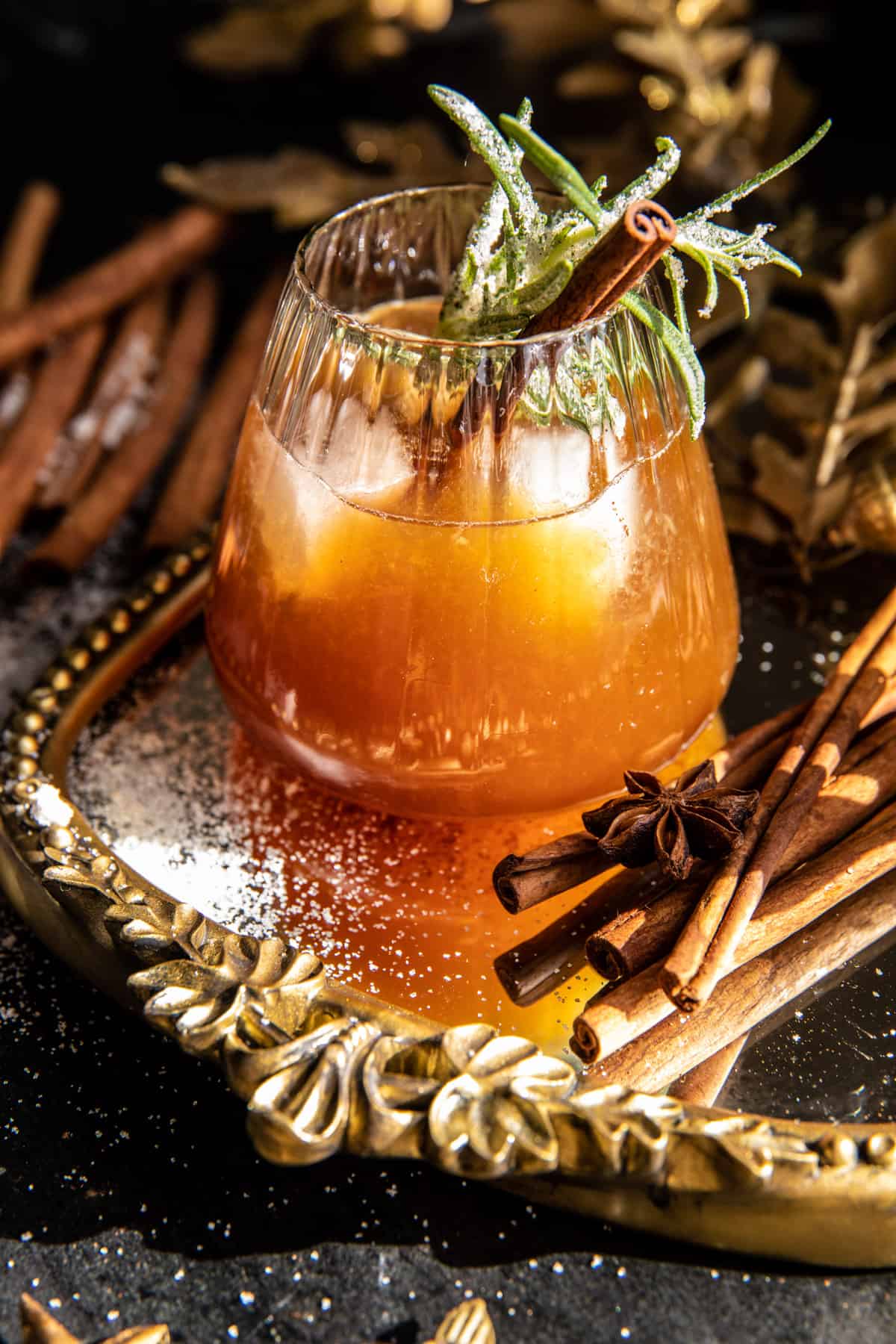 Vanilla Cinnamon Maple Whiskey Sour | halfbakedharvest.com