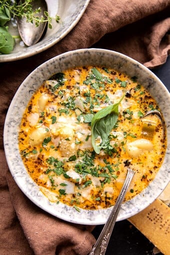 Creamy Gnocchi Chicken Soup | halfbakedharvest.com