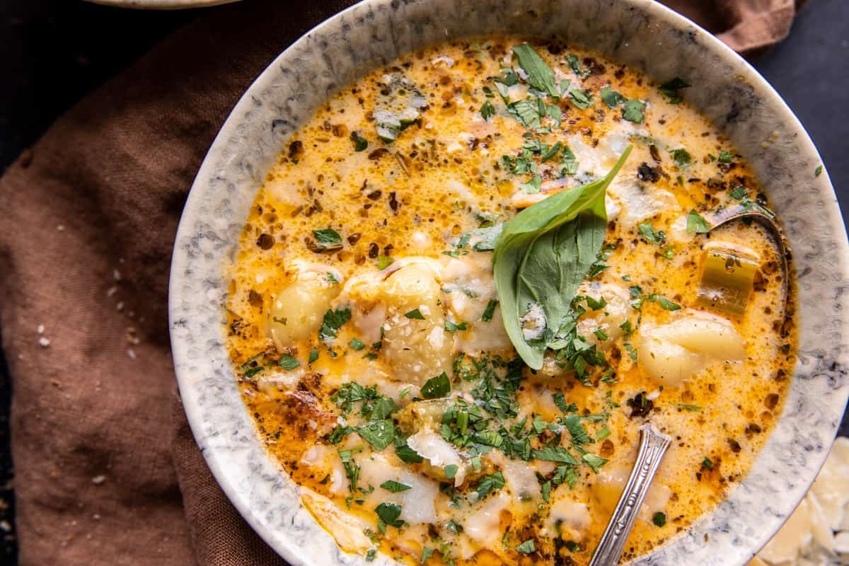 Creamy Gnocchi Chicken Soup | halfbakedharvest.com