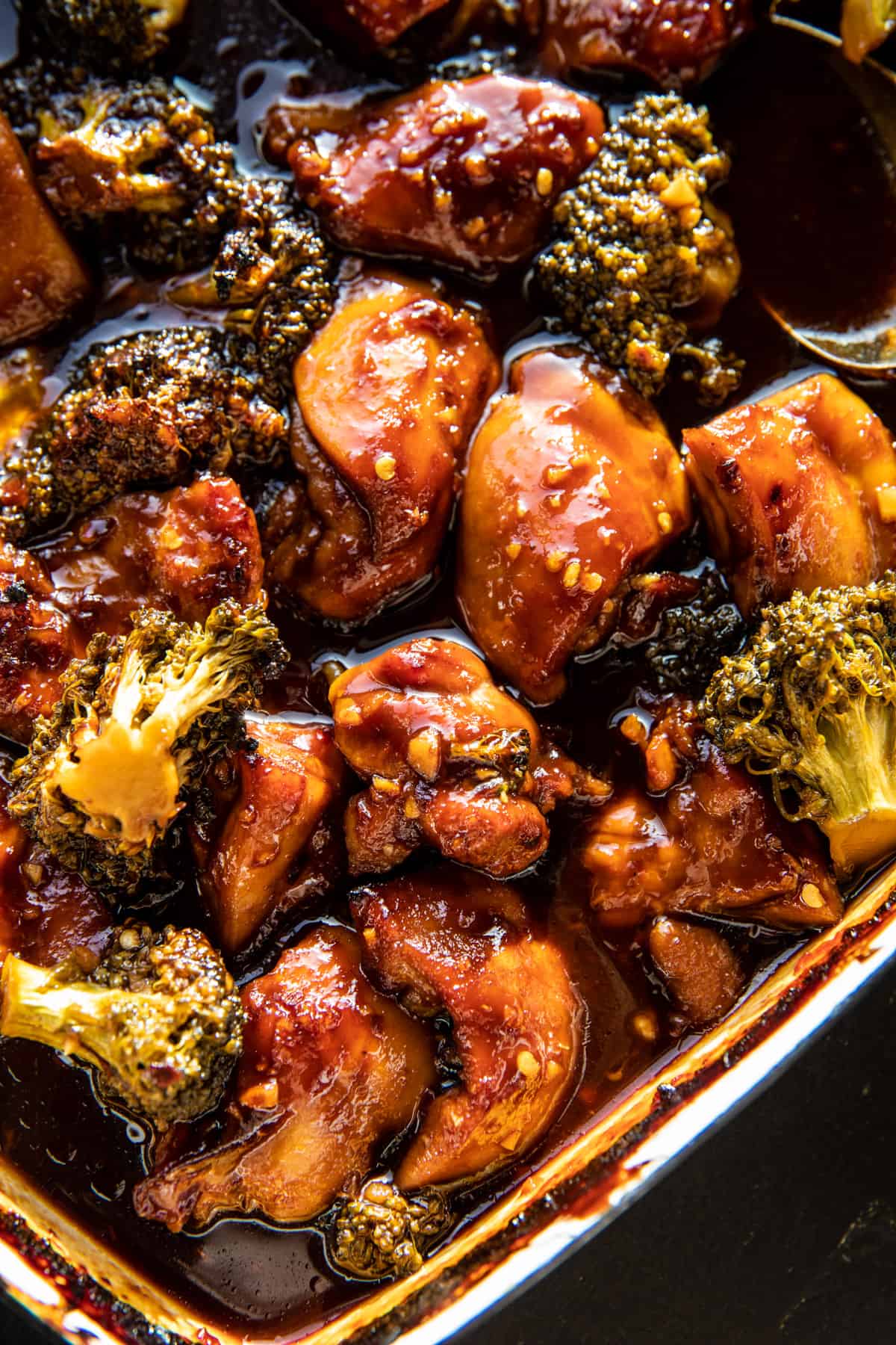 Sheet Pan Sticky Ginger Soy Chicken and Broccoli | halfbakedharvest.com