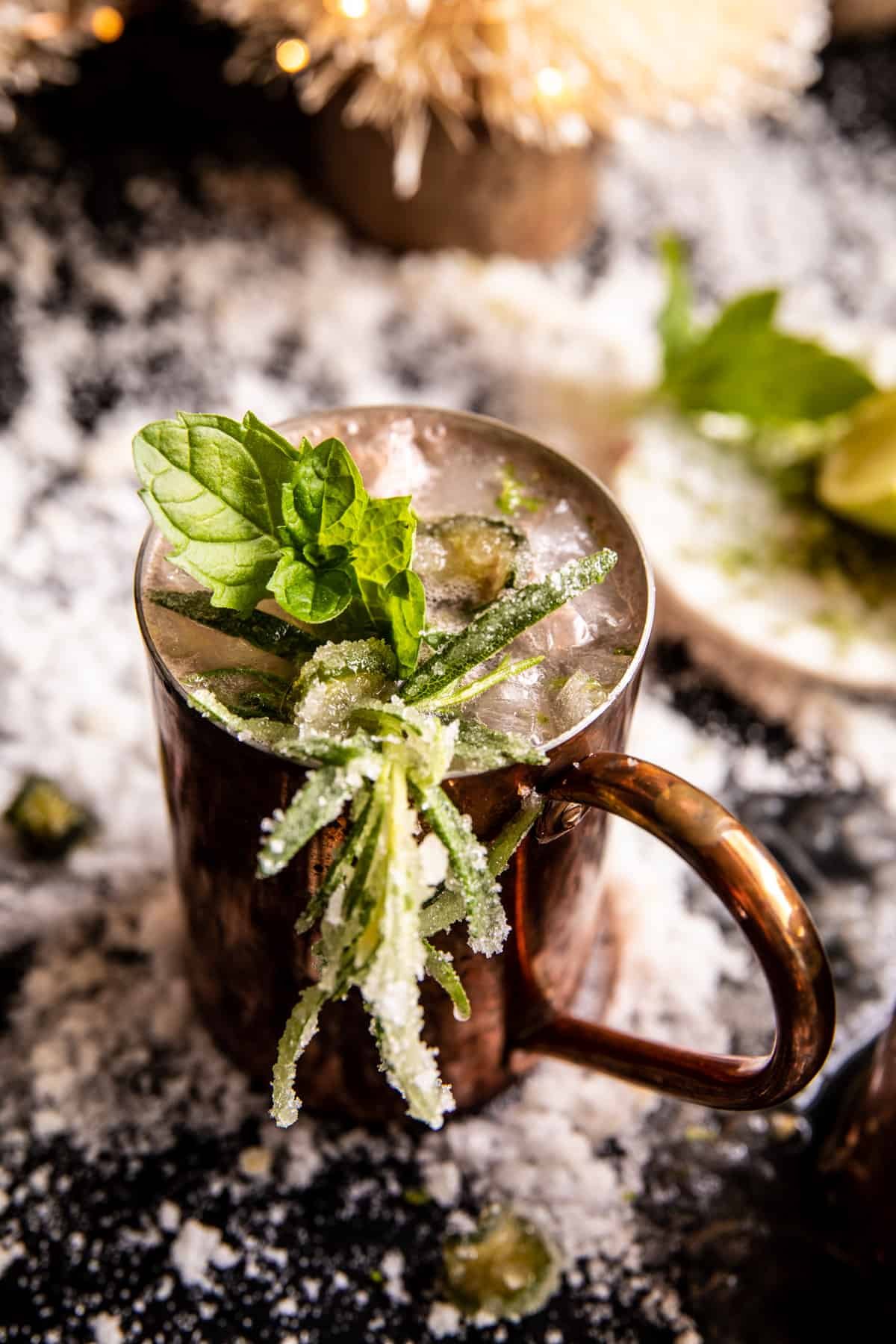 Spicy Jalapeño Ginger Moscow Mule (with Mocktail) | halfbakedharvest.com
