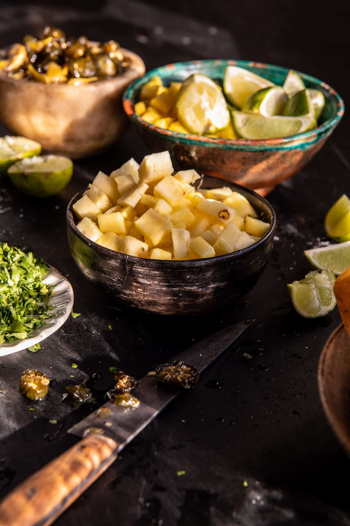 Crispy Caribbean Cauliflower Tacos with Candied Jalapeño Pineapple Salsa | halfbakedharvest.com