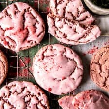 Double Strawberry Sugar Cookies | halfbakedharvest.com