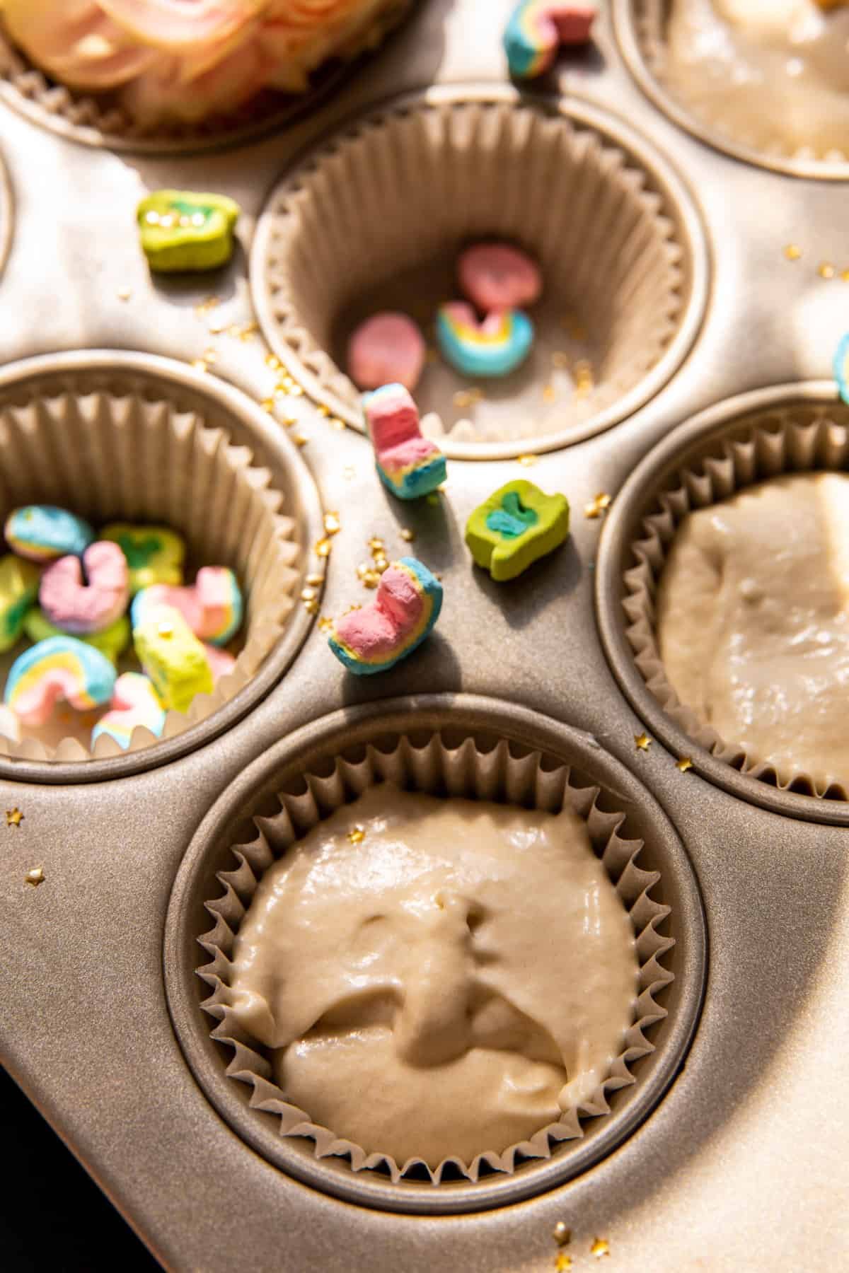 Lucky's Golden Ticket Cupcakes | halfbakedharvest.com