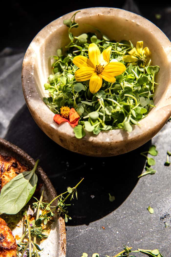 Pesto Chicken Avocado Orzo Salad. Half Baked Harvest