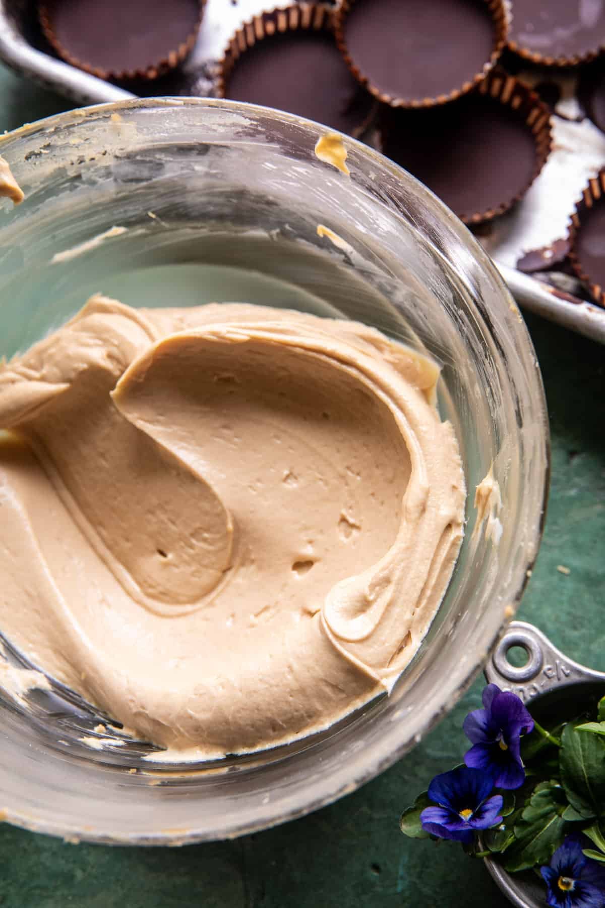 Frozen Chocolate Peanut Butter Yogurt Cups | halfbakedharvest.com