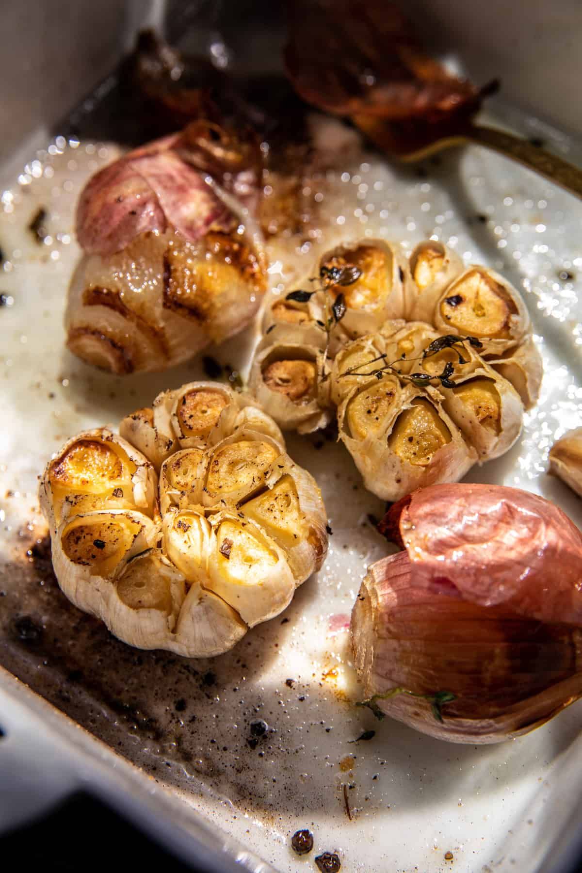 Roasted Garlic Caprese Dip | halfbakedharvest.com