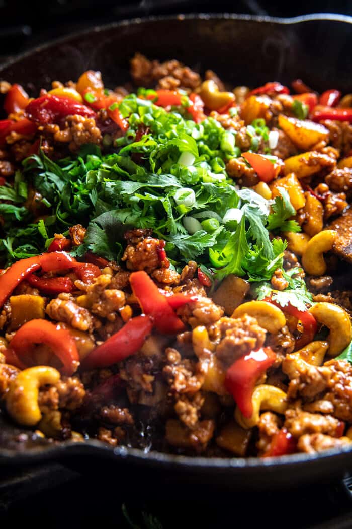 20 Minute Ginger Pineapple Chicken Stir Fry. Half Baked Harvest