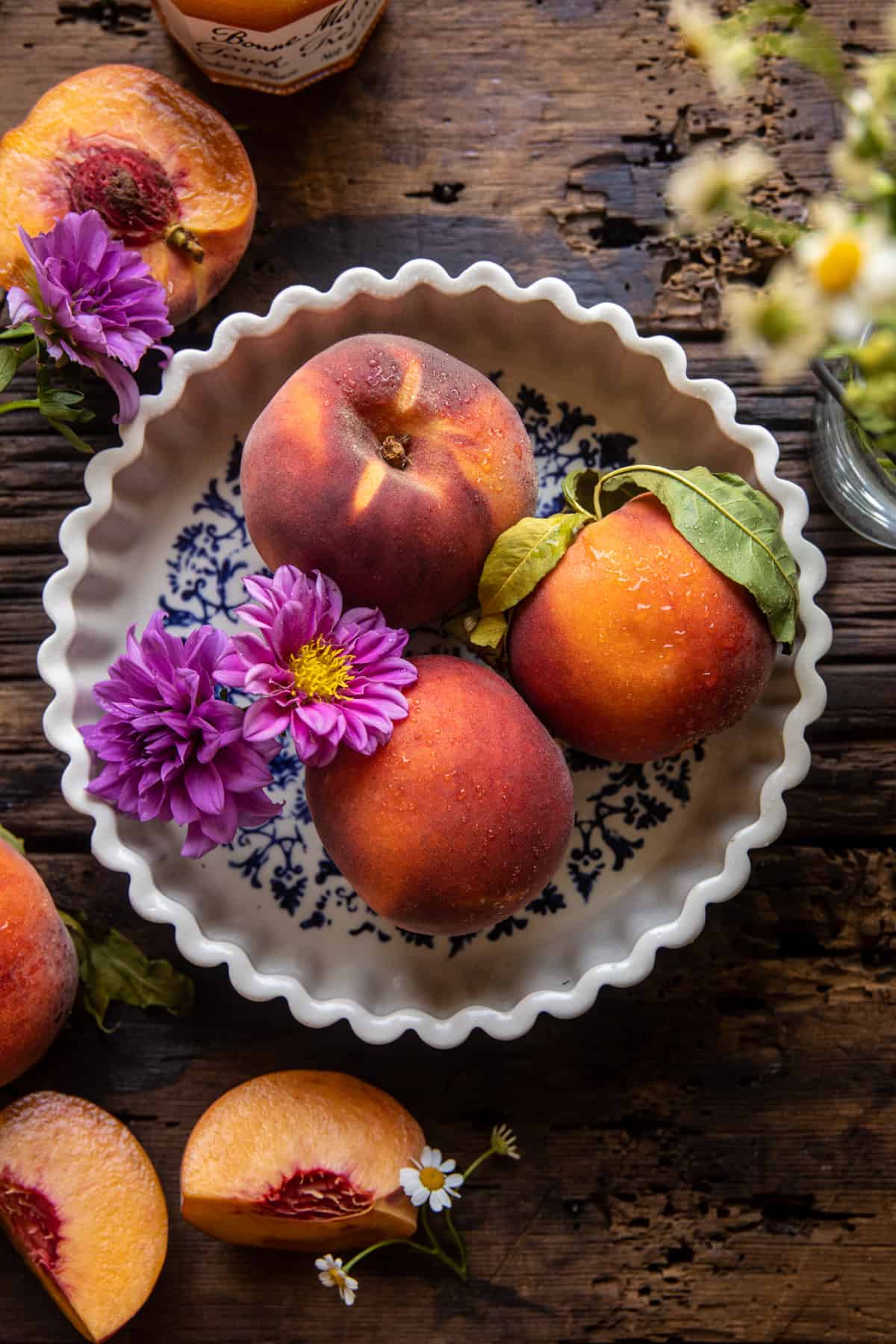 Easy Ginger Peach Galette | halfbakedharvest.com