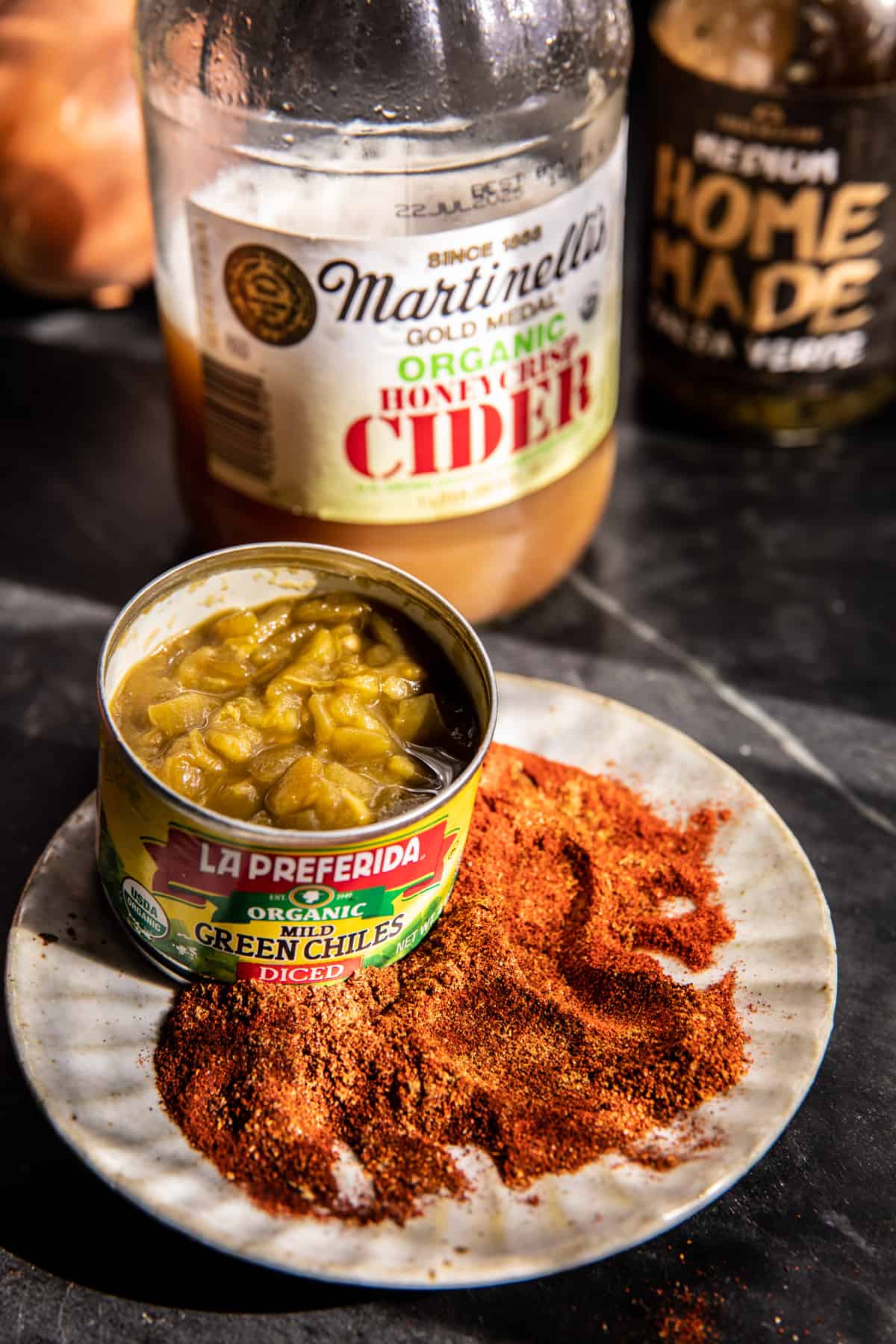 Crispy Cider Braised White Chili Chicken Tacos | halfbakedharvest.com