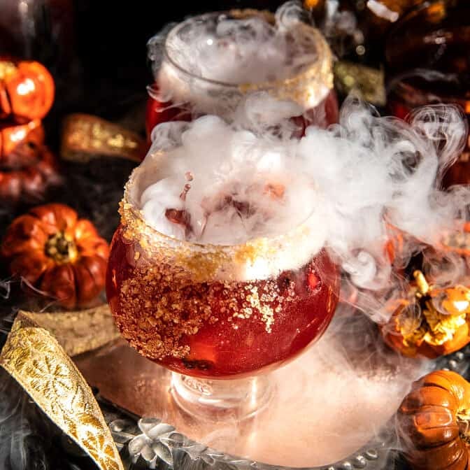 Enchanted Graveyard Pomegranate Punch | halfbakedharvest.com