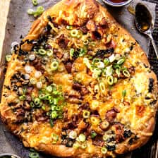 Gouda, Bacon and Pumpkin Pizza | halfbakedharvest.com