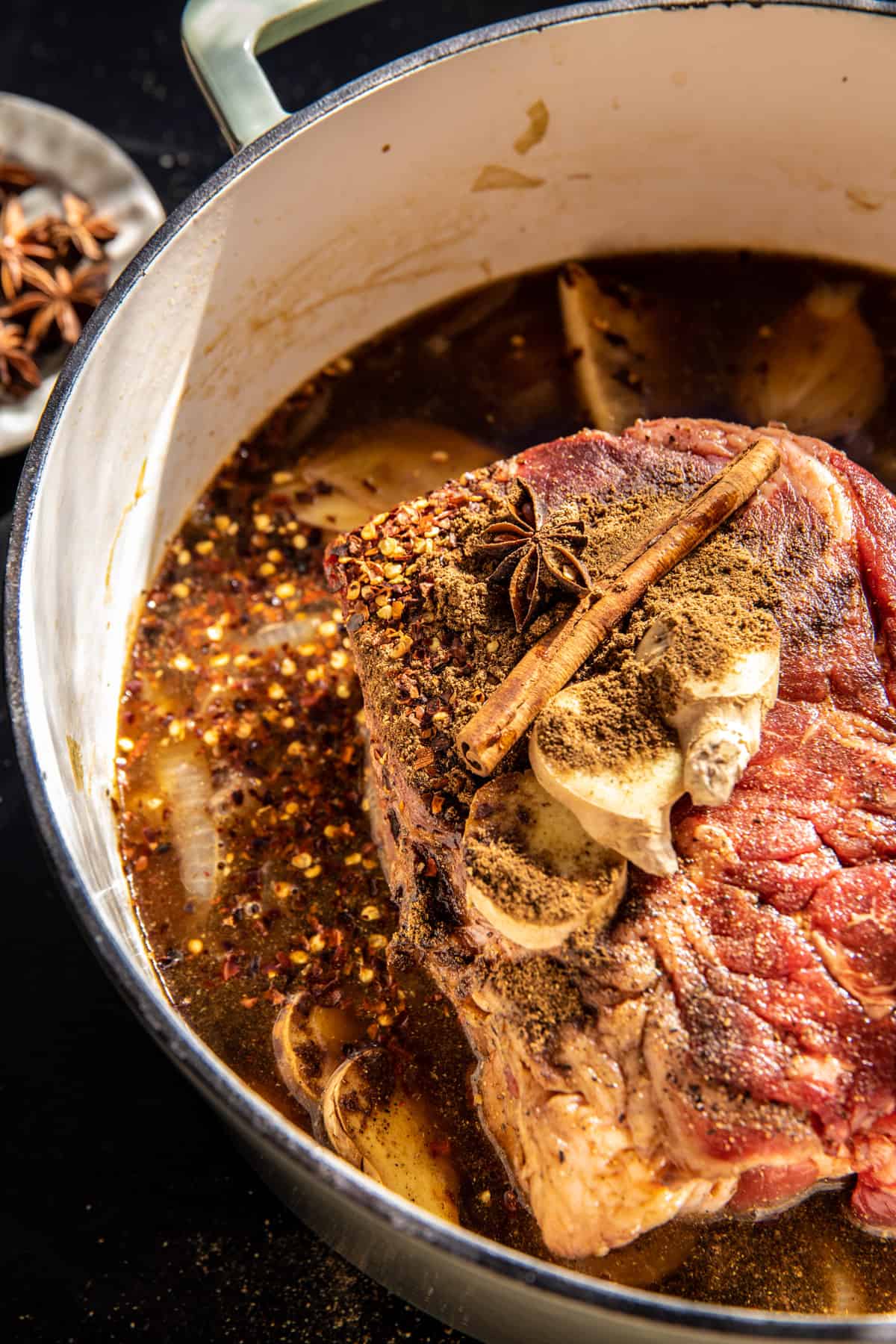 Spicy Miso Braised Beef Ramen | halfbakedharvest.com