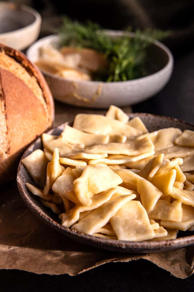 Lemony Pesto Chicken Noodle Soup. Half Baked Harvest