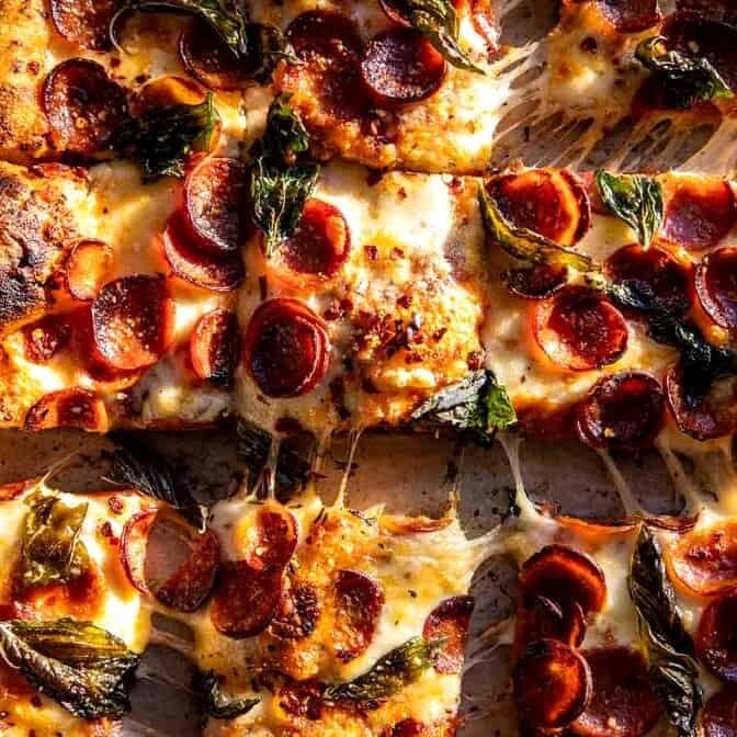 Pomodoro Pepperoni Pizza | halfbakedharvest.com