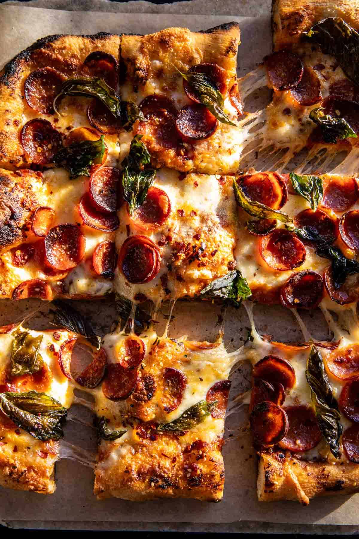 Pomodoro Pepperoni Pizza | halfbakedharvest.com