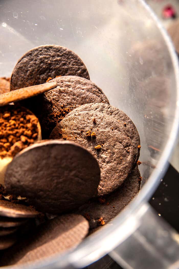 Chocolate Peanut Butter Fudge Bars. Half Baked Harvest