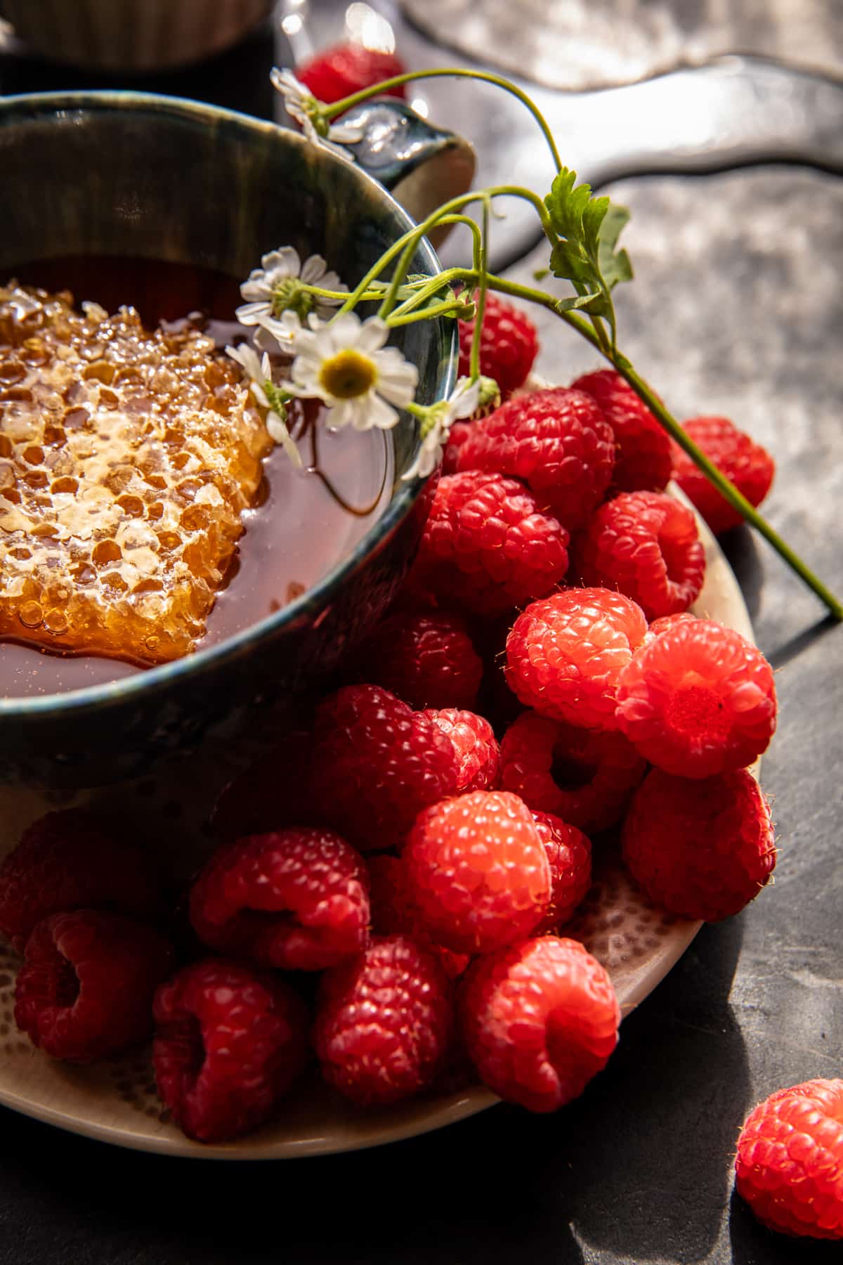 Glazed Raspberry Honey Sweet Rolls | halfbakedharvest.com