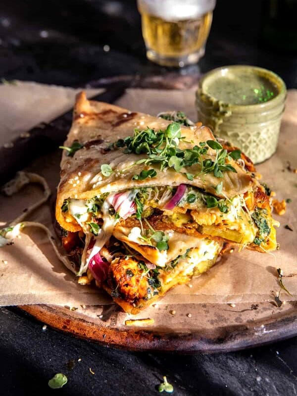 Sheet Pan Chicken Shawarma Havarti Sandwich | halfbakedharvest.com