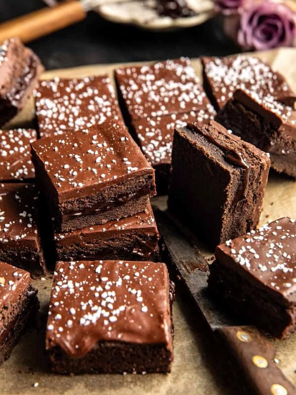 Frosted Chocolate Fudge Pop Tart Bars | halfbakedharvest.com