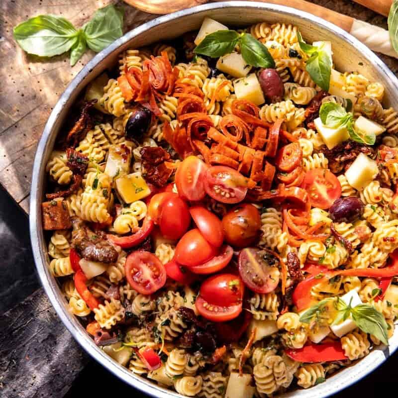 Italian Chop Pasta Salad | halfbakedharvest.com