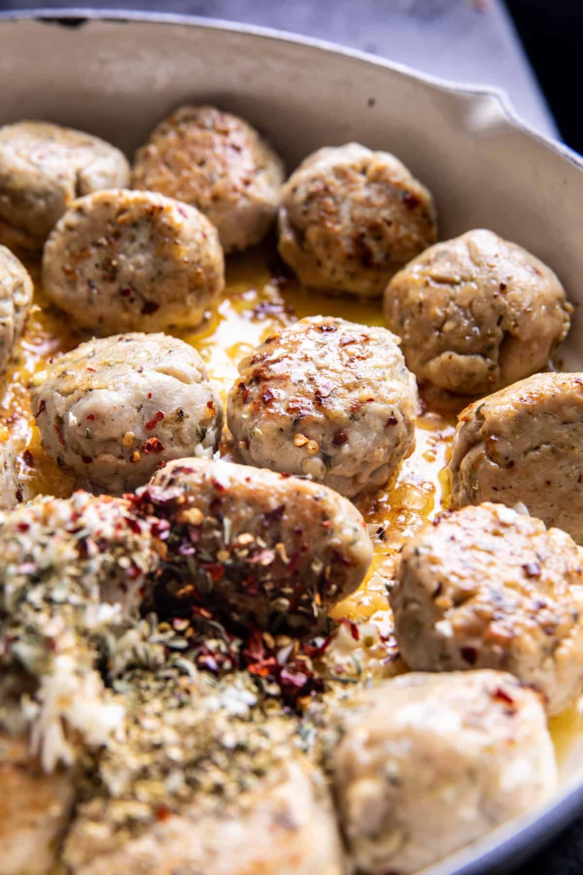 Marry Me Chicken Meatballs | halfbakedharvest.com