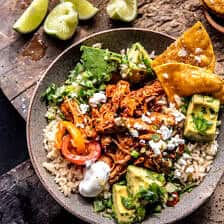 Sheet Pan Chicken Tinga Bowls | halfbakedharvest.com