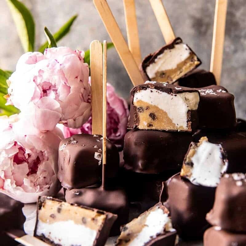 Cookie Dough Ice Cream Bites | halfbakedharvest.com