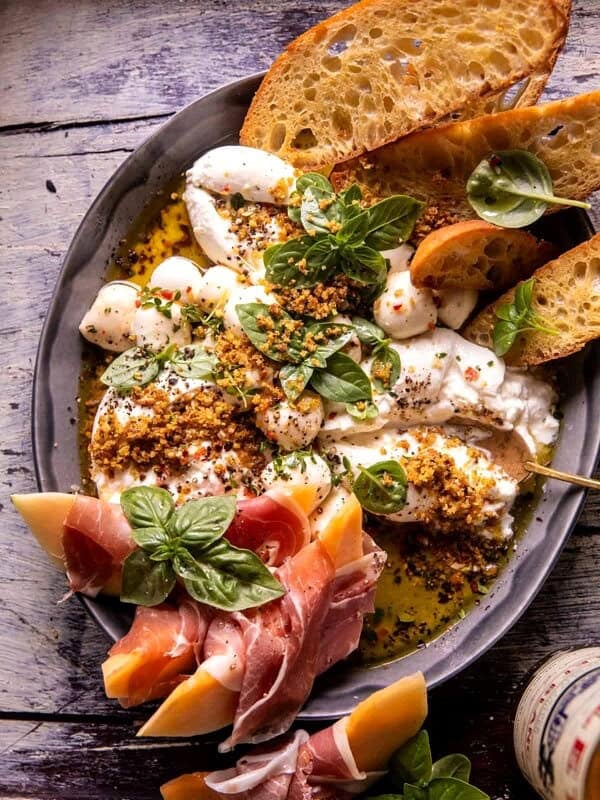 Effortless Marinated Burrata | halfbakedharvest.com
